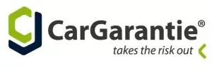 Logo von CarGarantie mit Schriftzug „CarGarantie – Mehr Sicherheit für Ihr Fahrzeug“.