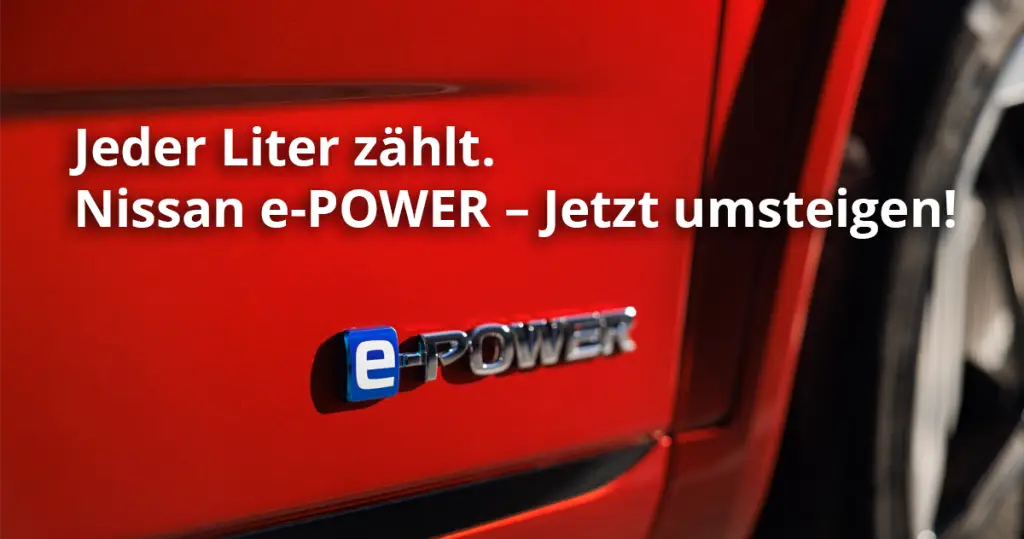 Jetzt sparen beim Fahren: Nissan Qashqai & X-Trail e-POWER