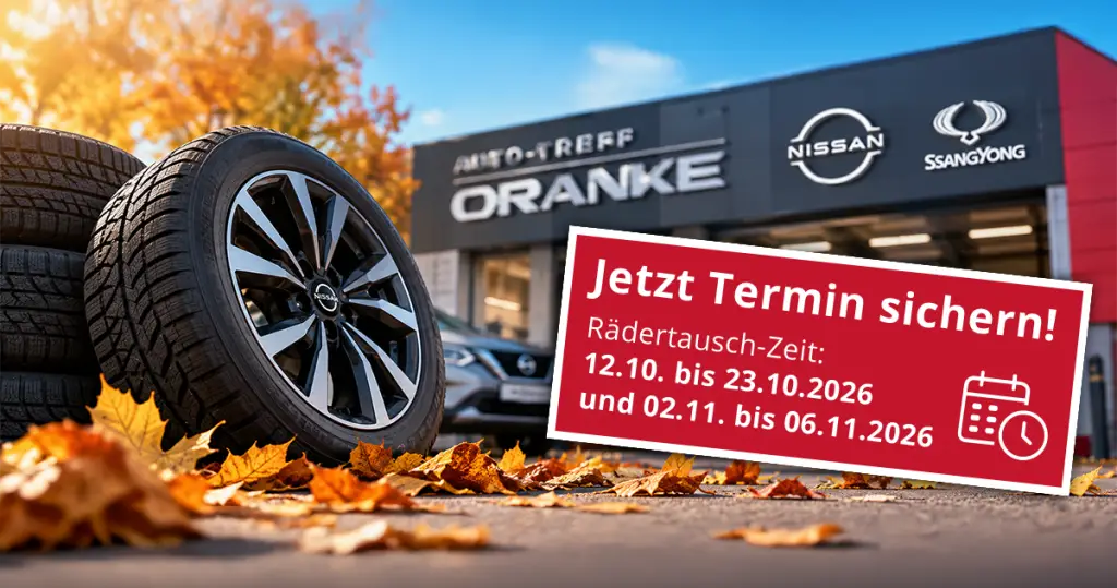 R&auml;derwechsel-Zeit bei Oranke &ndash; jetzt Termin online buchen